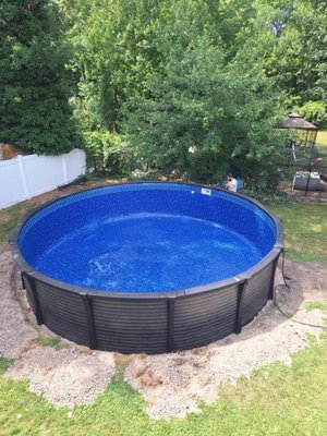 Carvin Pool Installation